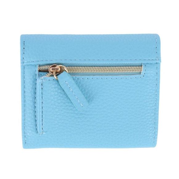 Julia Buxton Women's Stylish and Colorful Mini Trifold Wallet - Picture 4 of 6